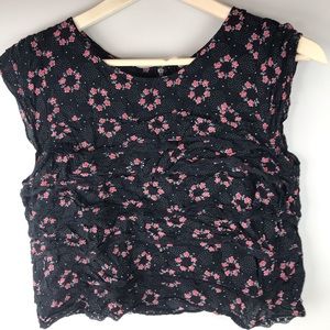 Free people flower top women’s size Small
